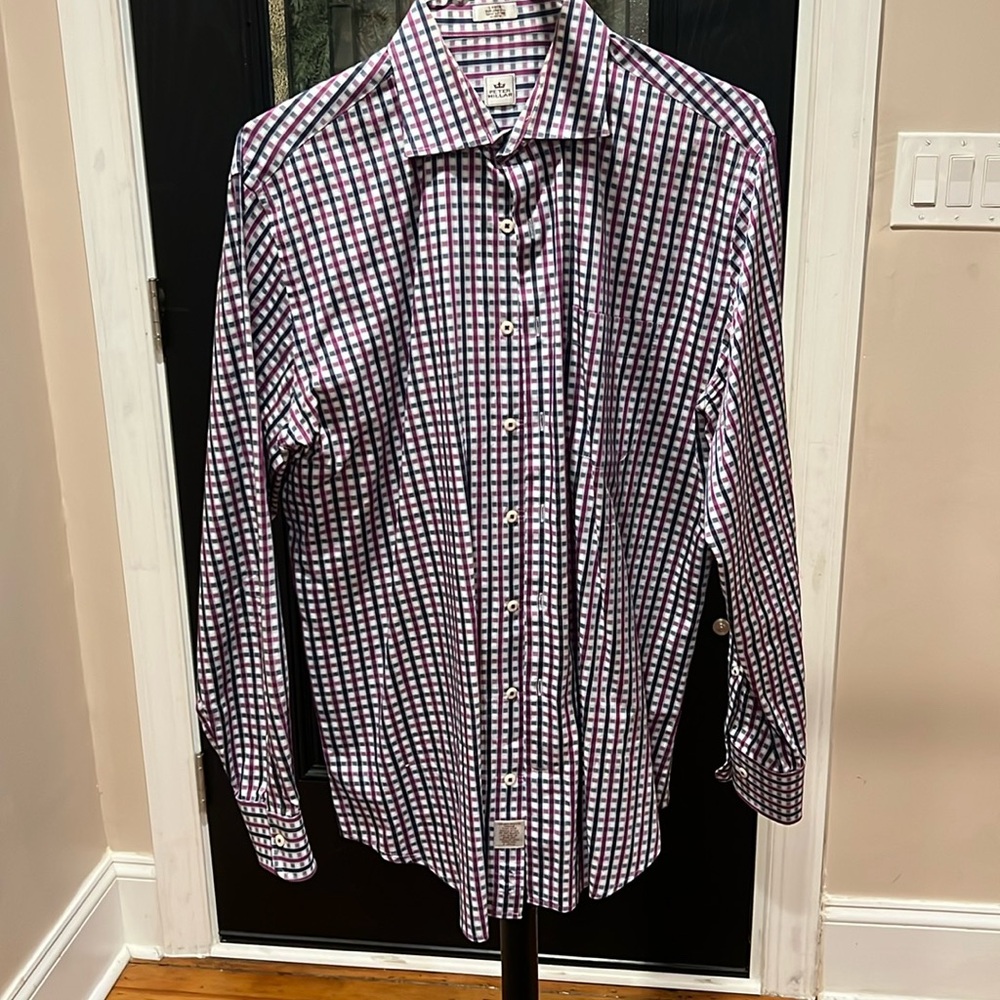 Peter Millar Purple Dress Shirt